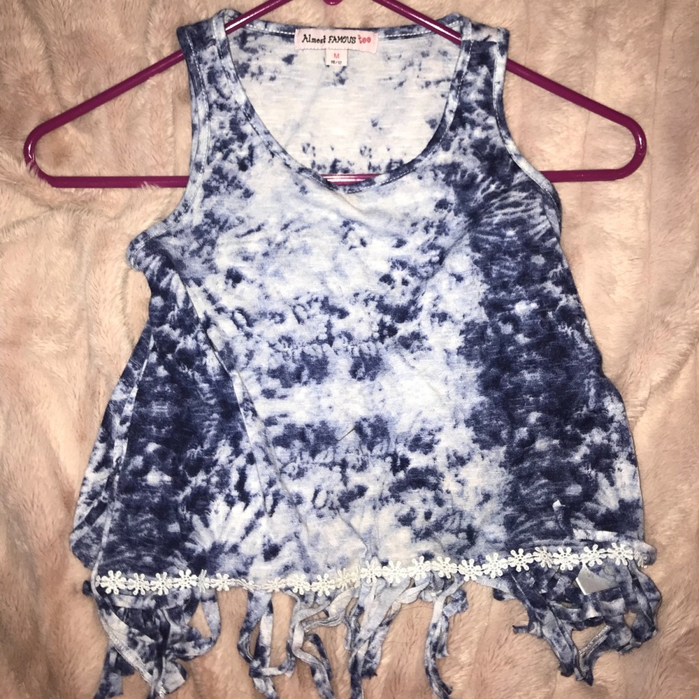 Tie-dye kid shirt